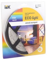 IEK Лента LED 5м блистер LSR-3528RGB54-4.8-IP20-12V -eco LSR1-3-054-20-1-05 фото