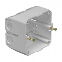 OBO Bettermann Коробка монтажная для кабель-канала WDK 2390, ПВХ, светло-серый 6023207 фото