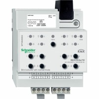 Schneider Electric Merten KNX Актор жалюзи 4-канальный 10А 220V возможность ручного управления DIN-рейка MTN649804 фото