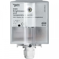 Schneider Electric Merten KNX Датчик освещенности и температуры MTN663991 фото