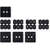 Schneider Electric Merten SM Комплект дополнительных иконок для кнопочных выключателей Pushbutton Pro, опция MTN6270-0010 фото