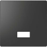 Merten D-Life Антрацит Клавиша с полем для символа MTN3350-6034 фото