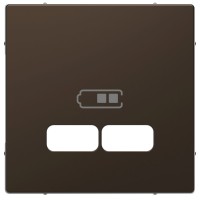 Merten D-Life Мокко Центральная накладка для USB Механизма 2,1А MTN4367-6052 фото