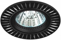 ЭРА KL31 AL/BK Светильник алюминиевый MR16,12V/220V, 50W черный/серебро C0043817 фото