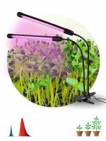 ЭРА Светильник для растений на прищепке FITO-20W-АLED-N красно-синего спектра 12 Вт черный Б0053059 фото