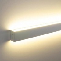 Elektrostandard Линейный светодиодный накладной двусторонний светильник 128см 50W 4200К матовое серебро (100-100-40-128) a040120 фото