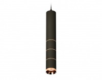 Ambrella Комплект подвесного светильника XP6302060 SBK/PPG черный песок/золото розовое полированное MR16 GU5.3 (A2302, C6356, A2063, C6302, A2063, C63 XP6302060 фото