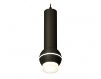 Ambrella Комплект подвесного светильника с дополнительной подсветкой XP1102010 SBK/FR/CL черный песок/белый матовый/прозрачный MR16 GU5.3 LED 3W 4200K XP11020010 фото