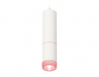 Ambrella Комплект подвесного светильника с композитным хрусталем XP6312030 SWH/PI белый песок/розовый MR16 GU5.3 (A2301, C6342, A2063, C6312, N6152) XP6312030 фото