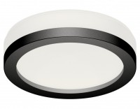 Ambrella Насадка передняя для корпуса светильника N8415 SBK/FR черный песок/белый матовый D85*H23mm Out20mm GX53 N8415 фото