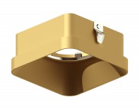 Ambrella Насадка передняя для корпуса светильника с размером отверстия 70*70mm N7704 SGD золото песок 70*70*H35mm Out10mm MR16 N7704 фото