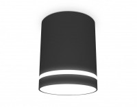 Ambrella Накладной точечный светильник с акрилом TN3204 SBK черный песок GU5.3 D78*97 TN3204 фото
