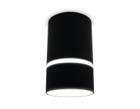 Ambrella Накладной точечный светильник с акрилом TN3412 SBK черный песок GU5.3 D65*105 TN3412 фото