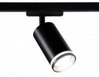 Ambrella Трековый однофазный светильник со сменной лампой GL5202 BK черный GU10 max 12W GL5202 фото