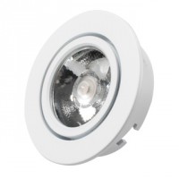 Arlight Светодиодный светильник LTM-R65WH 5W Warm White 10deg 020768 фото