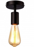 Arte Lamp Fuori Черный Светильник потолочный 1x60W 1xE27 A9184PL-1BK фото