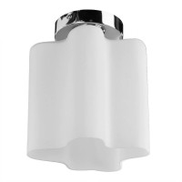 Arte Lamp Serenata Хром/Белый Светильник потолочный 1x40W 1xE27 A3479PL-1CC фото