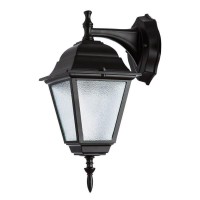 Arte Lamp Bremen Черный/Прозрачный Светильник уличный настенный 1x60W E27 A1012AL-1BK фото