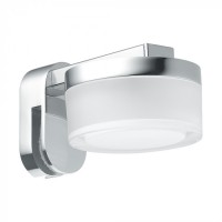 EGLO Подсветка для зеркала светодиодная 97842 ROMENDO, 4,5W(LED), сталь, хром/ пластик, прозрачный, сатинов 97842 фото