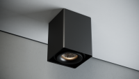 Quest Light Светильник накладной, поворотный, черный, под лампу GU10, IP20 CASTLE 1 ED black CASTLE 1 ED black фото