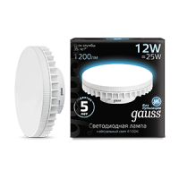 Gauss Лампа LED GX-70 12W 4100K AC150-265V 131016212 фото