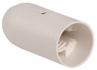 IEK  Ппл14-02-К02 Патрон подвесной пластик, Е14, белый (50 шт), стикер на изделии, EPP20-02-01-K01 фото