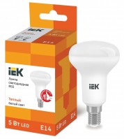 IEK  Лампа светодиодная ECO R50 рефлектор 5Вт 230В 3000К E14 LLE-R50-5-230-30-E14 фото
