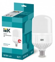 IEK Лампа светодиодная HP 50Вт 230В 4000К E27 LLE-HP-50-230-40-E27 фото