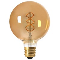 Osram Светодиодная лампа Vintage 1906 LED CL GLOBE125,филаментная,GOLD, 5W,золотистая, теплый белый свет(820), цоколь E27 4058075092136 фото