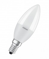 Osram Светодиодная лампа LED STAR ClassicB 5W (замена 40Вт),теплый белый свет, прозрачная колба, Е14 4058075318120 фото