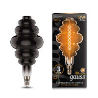 Gauss Лампа Gauss Filament Honeycomb 8W 380lm 2700К Е27 gray flexible LED 1/6 159802008 фото