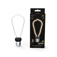 Gauss Лампа Filament Artline ST64 4W 330lm 2700К Е27 milky LED 1005802104 фото