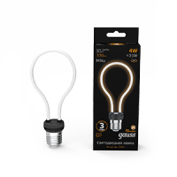 Gauss Лампа Filament Artline А72 4W 330lm 2700К Е27 milky LED 1004802104 фото