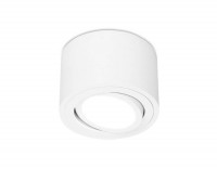 Ambrella Накладной точечный светильник с врезным отверстием TN222 WH/S белый/песок GU5.3 D80*50 TN222 фото