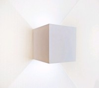 Kink Light 08585,01(3000K) Светильник Куб белый w10x10 h10 Led 6w (3000K) IP65 08585,01(3000K) фото