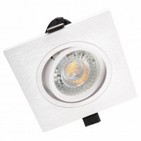 Denkirs Встраиваемый светильник, IP 20, 10 Вт, GU5.3, LED, белый, пластик DK3021-WH DK3021-WH фото