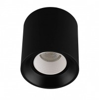Denkirs DK3090-BK+WH Светильник накладной IP 20, 10 Вт, GU5.3, LED, черный/белый, пластик DK3090-BK+WH фото