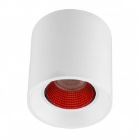 Denkirs DK3090-WH+RD Светильник накладной IP 20, 10 Вт, GU5.3, LED, белый/красный, пластик DK3090-WH+RD фото
