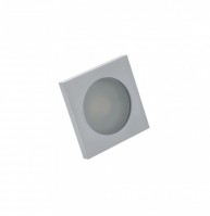 Denkirs DK3013-AL Встраиваемый светильник влагозащ., IP 44, 50 Вт, GU10, серый, алюминий DK3013-AL фото