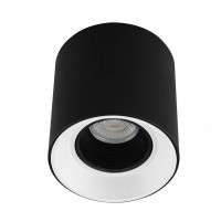 Denkirs DK3090-BW+BK Светильник накладной IP 20, 10 Вт, GU5.3, LED, черно-белый/черный, пластик DK3090-BW+BK фото