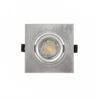 Denkirs DK3021-CM Встраиваемый светильник, IP 20, 10 Вт, GU5.3, LED, серый, пластик DK3021-CM фото