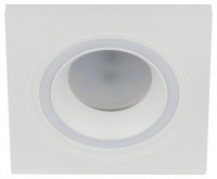 ЭРА Встраиваемый светильник декоративный DK91 WH MR16/GU5.3 белый Б0054360 фото