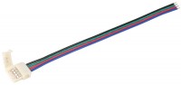 IEK Коннектор 5шт RGB 10 мм ( - 15 см - разъем) LSCON10-RGB-213-5-PRO фото