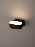 ЭРА WL9 BK Светильник Декоративная подсветка светодиодная 6Вт IP 54 черный Б0034606 фото