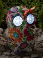 ЭРА ERAFYS01-04 Садовый светильник Птица на солнечной батарее, полистоун, 15 см Б0038497 фото