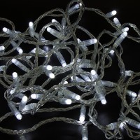 NEON-NIGHT Гирлянда «Нить» 10 м, 200 LED, прозрачный ПВХ, цвет свечения белый 305-195 фото