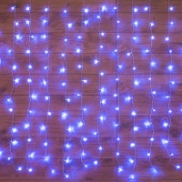 NEON-NIGHT Светов. занавес 1.5м светодиод. (LED) синий 8Вт 220-230В 235-023 фото