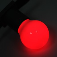 NEON-NIGHT Лампа шар e27 5 LED Ø45мм - красная 405-112 фото