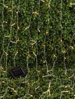 ЭРА Садовая гирлянда ERASF22-41 на солнечной батарее Занавес 1,5*1,5 метра, 192 LED Б0053372 фото