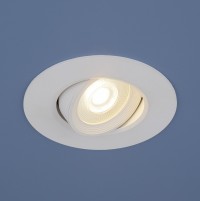 Elektrostandard 9914 LED / Светильник встраиваемый 6W WH белый a044624 фото